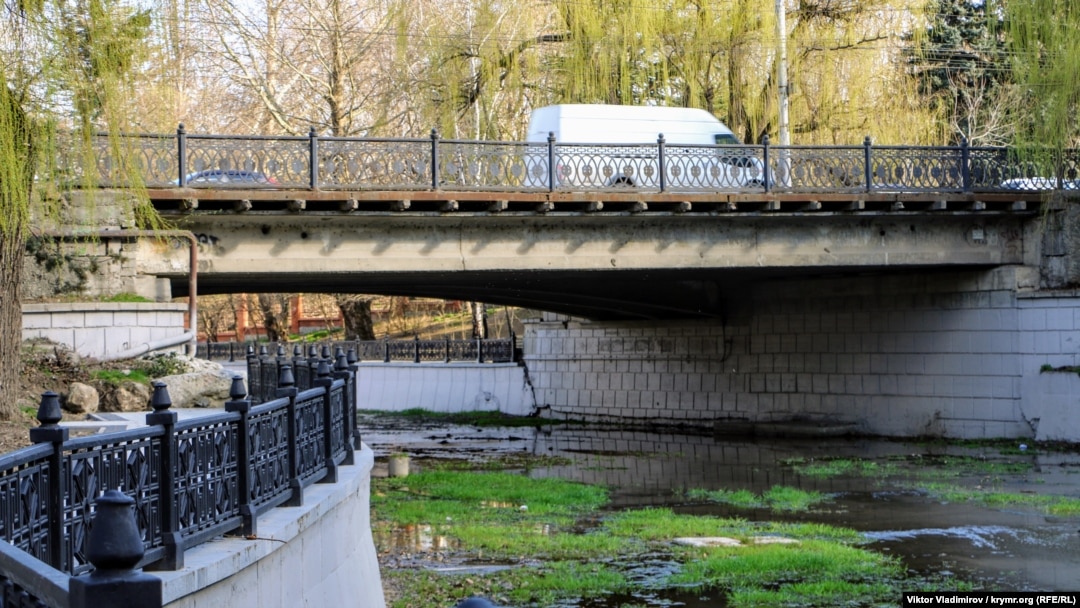 Річка Салгир у Сімферополі, архівне фото