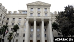 Здание МИД Азербайджана в Баку