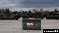 Ministri polak i Mbrojtjes Mariusz Blaszczak. Fotografi ilustruese nga arkivi.
