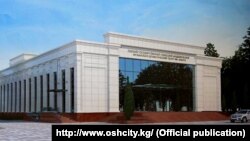 Лойиҳага кўра, Ўшдаги Бобур театри келажакда шундай кўринишга эга бўлади