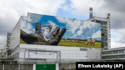 Mural u Černobilu