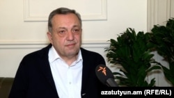 Armenia - Former Deputy Foreign Minister Avet Adonts is interviewed by RFE/RL, May 25, 2023.