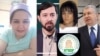 Блогерша Гули (Гульноз) Мирзаева (слева) в одном из своих выступлений связывала аресты блогеров Абдукодира Муминова и Дильдоры Боймуродовой (на фото в центре) с их критическими выступлениями в адрес президента Мирзияева и его семьи.