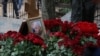 Могила основателя ЧВК "Вагнер" Евгения Пригожина на Пороховском кладбище 