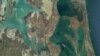 Расположение Чонгарского моста на сервисе Google maps. Скриншот