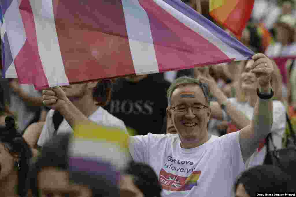 La eveniment a participat și Andrew Noble, ambasadorul Marii Britanii în România. 
