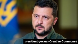 Presidenti ukrainas, Volodymyr Zelensky. Fotografi nga arkivi. 