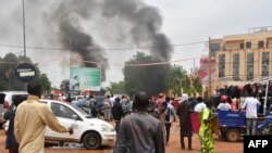 Rrugët e qytetit Niamej në Niger, pas puçit.