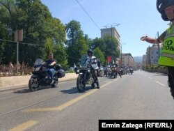 Učesnici moto maratona u Sarajevu, 10. jula 2024.