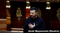 Presidenti ukrainas, Volodymyr Zelensky.