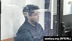 Экс-министр экономики Куандык Бишимбаев на апелляционном суде по делу о гибели его супруги Салтанат Нукеновой. 26 июня 2024 года