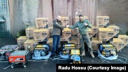 Proiectul celor 30 de generatoare necesare ucrainenilor rămași fără curent a fost intitulat de Radu Hossu „Generatoare de speranță”.