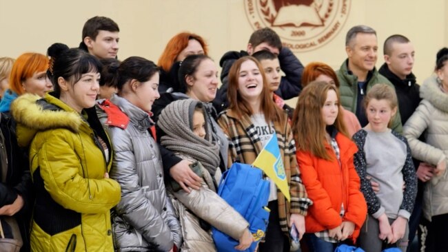 Ukrainian Children Taken By Russia Reunite With Their Families In Kyiv