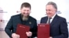 Кадыров Рамзан а, "Дом.рф" акционерийн йукъараллийн коьрта директор Мутко Виталий а