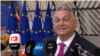 Orbán Viktor a legutóbbi uniós csúcs előtt nyilatkozik a sajtónak