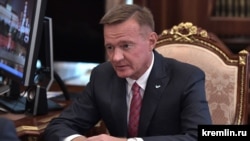 Губернаторът на Курска област Роман Старовойт