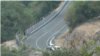A new road leading to the Armenian village of Kirants being built along the recently demarcated section of the border with Azerbaijan (the photograph was taken on August 2, 2024).