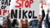 Armenia - Opposition youth activists demonstrate against the Armenian government's policy on the Karabakh conflict, Yerevan, March 22, 2023.