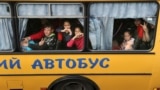 Эвакуация детей из Купянска (Харьковская область) в другие регионы Украины, май 2022 года
