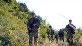 Sa američkim vojnicima na granici Kosova i Srbije