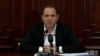 Armenia - Former Defense Minister Davit Tonoyan testifies before a parliament commission, Yerevan, August 1, 2023.