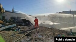 Փրկարարները հովացման և սառեցման աշխատանքներ են իրականացնում, 7-ը հունիսի, 2024թ․