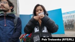 Активистка движения Oyan, Qazaqstan! Жанель Шахан