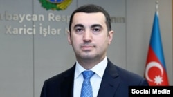 Ադրբեջանի արտգործնախարարության խոսնակ Այխան Հաջիզադե, արխիվ