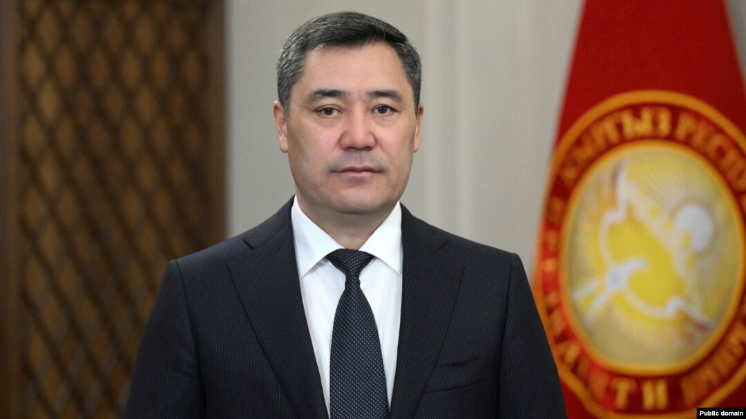 Kyrgyz President Sadyr Japarov (file photo)