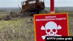 Тракторист наїхав на протитанкову міну, фото ілюстративне