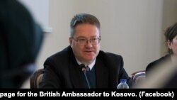 Британскиот амбасадор во Косово, Николас Абот.