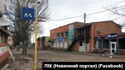 Місто Пологи Запорізької області після обстрілів на початку окупації в 2022 році