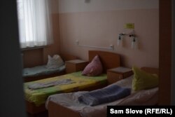 A Tropinka kórház egyik szobája