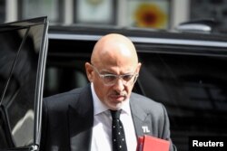 Nadhim Zahawi brit oktatási miniszter, korábban a vakcinákért felelős miniszter