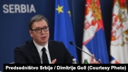 Претседателот на Србија, Александар Вучиќ