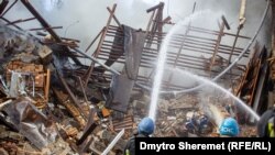 Наслідки одного з попередніх обстрілів. Запоріжжя, 6 жовтня 2022 року