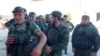Мобилизованные жители Республики Дагестан во время отправки на войну против Украины. Россия, 3 октября 2022 года