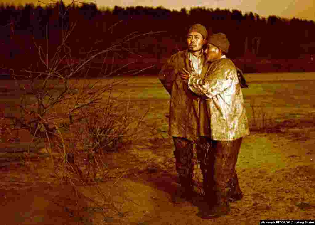 “Токтогул” фильминдеги кадрлар. 1960-жыл.