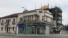 Macedonia - Buildings in the city center.