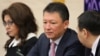 Дарига Назарбаева (слева), дочь бывшего президента Казахстана Нурсултана Назарбаева, и Тимур Кулибаев, зять экс-главы государства, упомянуты в числе других членов семьи, против котороых в британском парламенте предложили ввести антикоррупционные санкции 