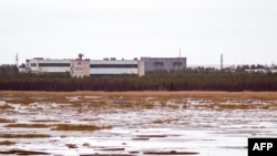 Архангелск облусундагы Ненокса аскер базасы.