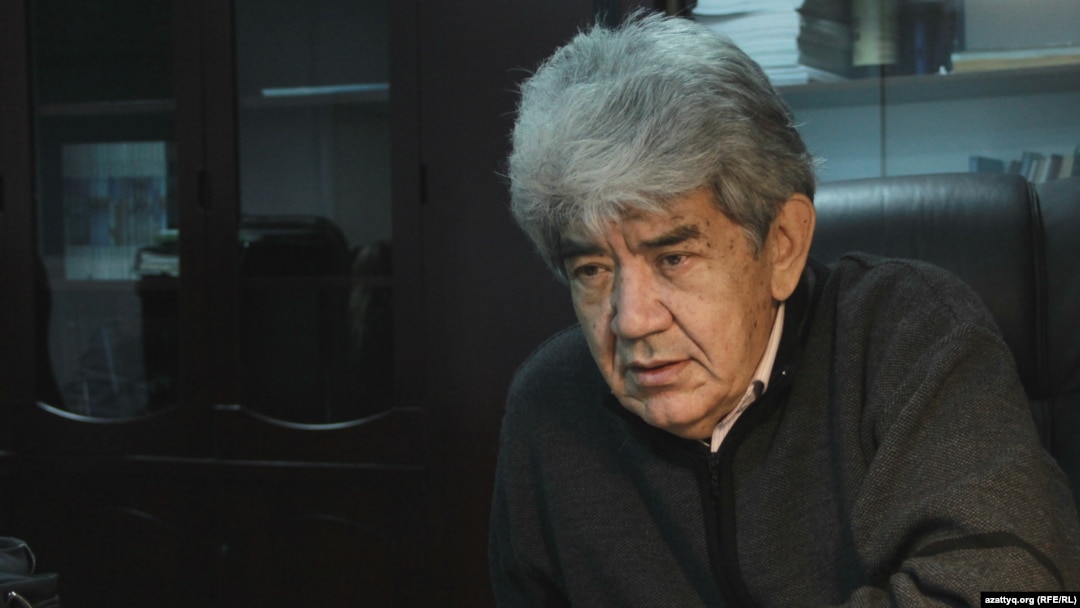 Мэлс Елеусизов, лидер экологического движения «Табигат». Алматы, 20 октября 2016 года.