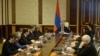 Armenia - President Serzh Sarkissian meets members of a presidential commission on constitutional reform, Yerevan, 13 March 2015.