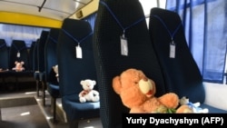 Ukrayna, Lvov, Uşaqların Beynəlxalq Müdafiəsi Günü ilə əlaqədar keçirilən aksiyadan