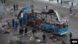 Волгоград. Место второго теракта