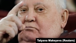 Mihail Gorbacsov volt szovjet vezető Moszkvában 2018-ban. „Nem lett azonnal az a Gorbacsov, akire emlékszünk. Idővel változott meg” – mondja a Nobel-díjas Szvetlana Alekszijevics