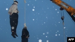 Human rights groups say that scores of people have been hanged in Iran since the start of the year.
