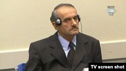 Vidoje Blagojević u sudnici 17.siječnja 2005. godine.