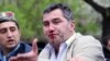 Armenia -- Armen Martirosian, deputy chairman of the opposition Zharangutyun party, is detained by riot police station during an opposition rally in central Yerevan, 9Apr2013.