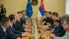 Poslanici Srpske liste na sastanku sa Markom Đurićem u Beogradu, 9. septembra